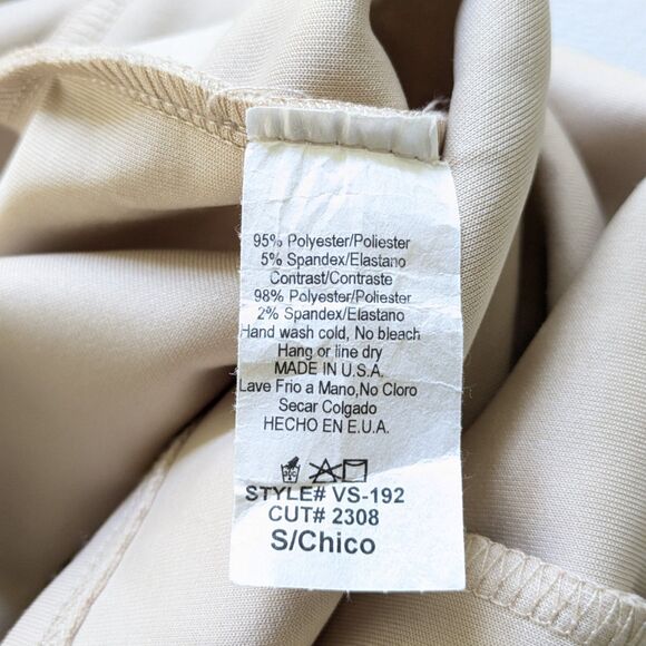 Akira Mesh Skirt Overlay Shorts Size S Tan Nude Ballet Dance Boho Black Label - Picture 9 of 15